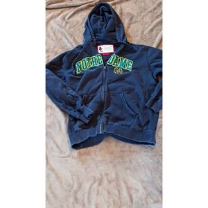 Notre Dame Zip Up Hoodie Size Adult L America Classic Sportswear